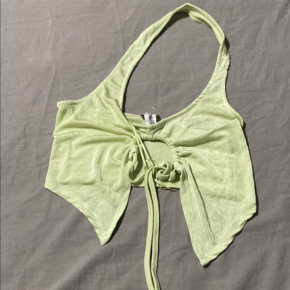 Stylish Green Women's Top